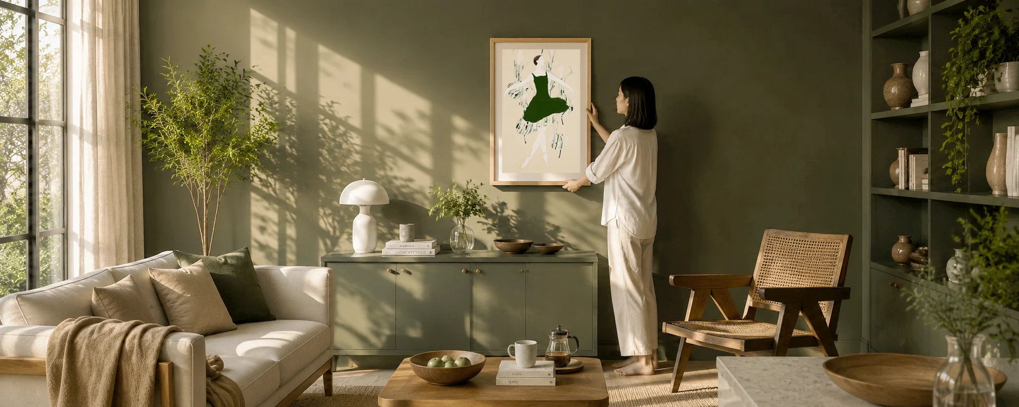 How to Hang Art Print